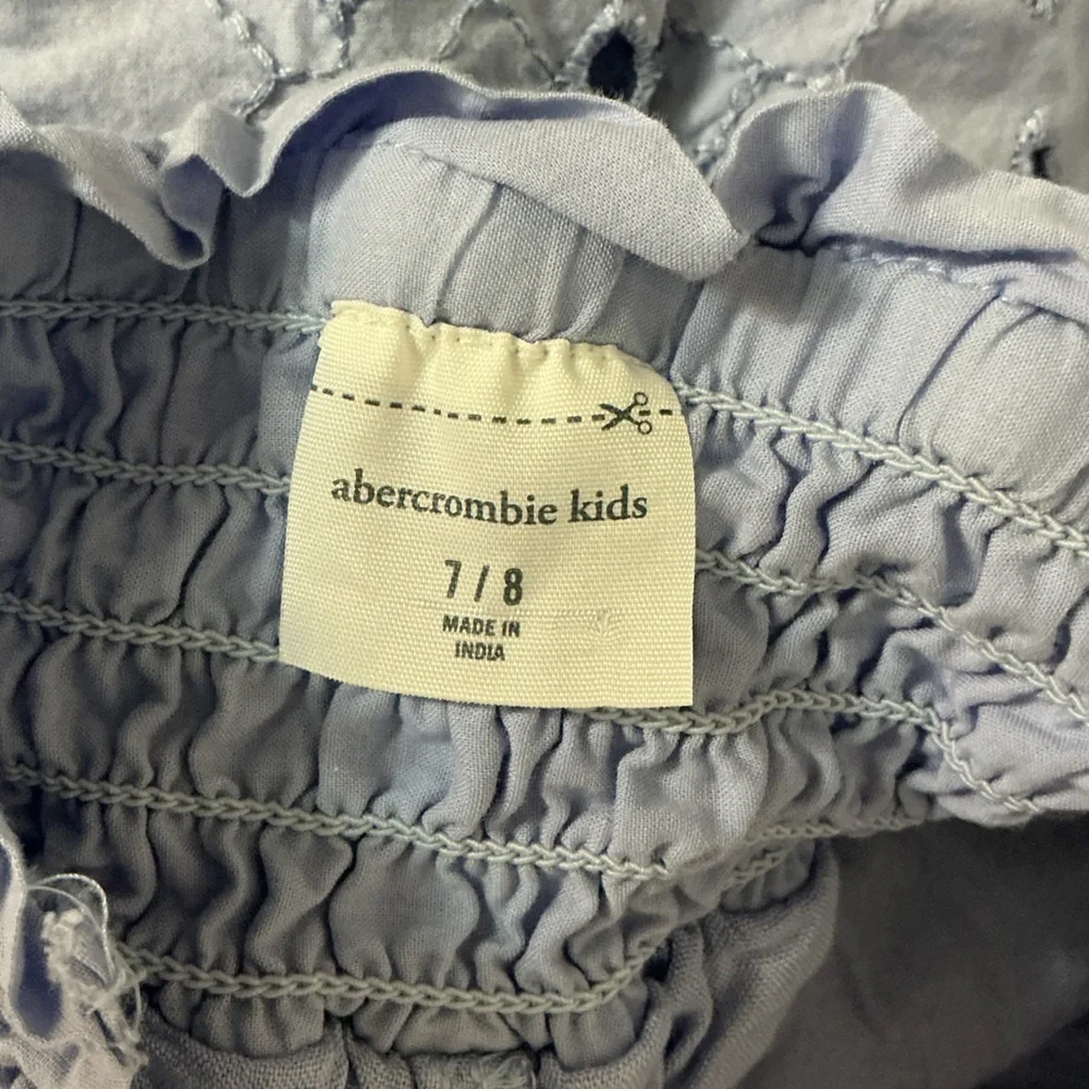 Abercrombie Kids Silver Layered Skirt